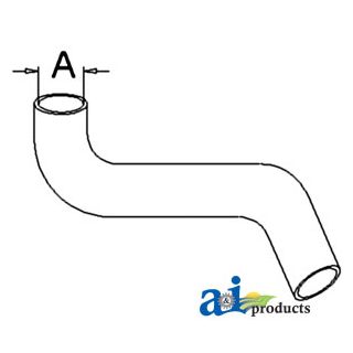 1692004M1 - Radiator Hose, Top