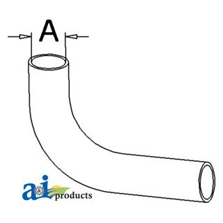 1692871M1 - Radiator Hose, Top