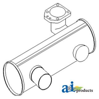 1694963M5 - Muffler