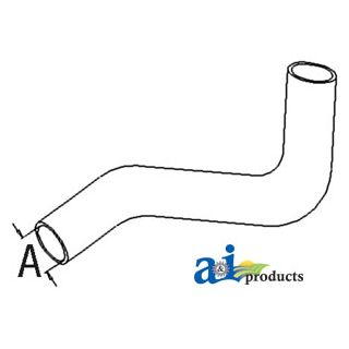 1695562M1 - Radiator Hose, Bottom