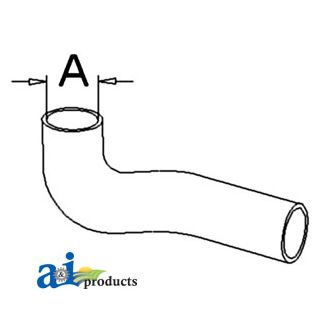 1695563M1 - Radiator Hose, Top
