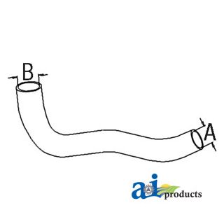 1695868M1 - Radiator Hose, Bottom
