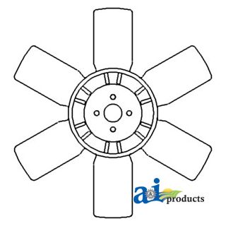 17321-74110 - Fan, 6 Blade