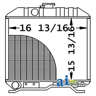 17355-72060 - Radiator