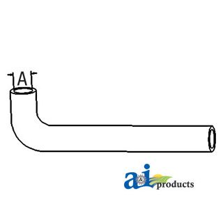 17365-72850 - Radiator Hose, Lower