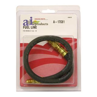 17C61 - Fuel Line, Strainer To Carburetor w/ Nuts
