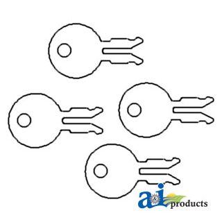 180292M1 - Ignition Keys (4 Pack)