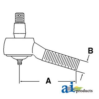 180391M91 - Drag Link End