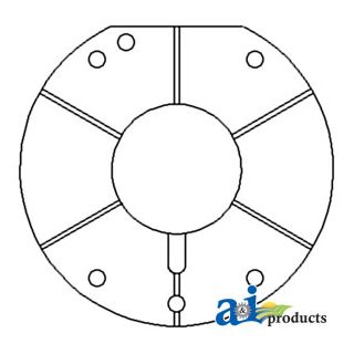 180408M2 - Plate, Planetary Cover, Front