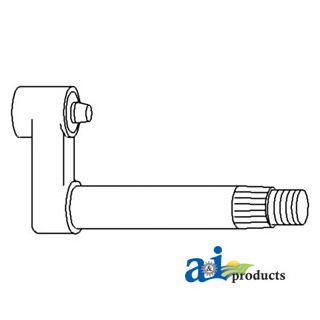 1806227M91 - Shaft, Steering Rocker
