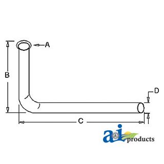 181460M1 - Exhaust Pipe