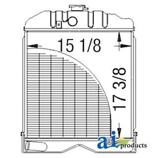 182456M91 - Radiator