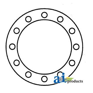 183259M1 - Axle Shim, Axle Housing Outer; .004"
