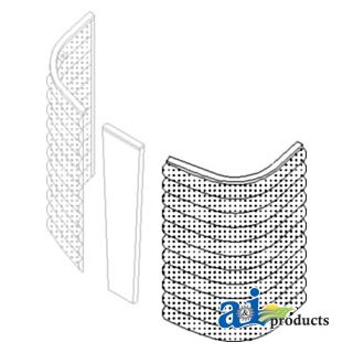 183662M1 - Screen, Grille (LH)