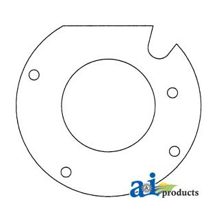 184012M4 - Plate, Planetary Cover, Rear