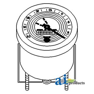 1850093M93 - Tractormeter (MPH)