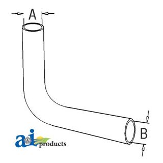 1860374M2 - Radiator Hose, Lower