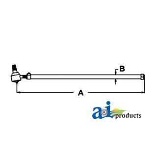 1860411M92 - Drag Link Assembly