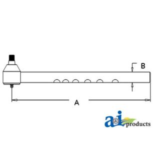 1860564M2 - Link, Front Drag (LH)