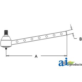 186235M91 - Tie Rod, Long