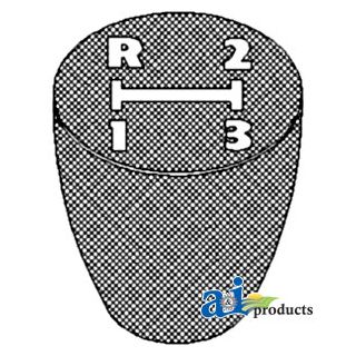 1862401M1 - Shift Lever Knob- 3 Speed