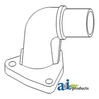 1862807M1 - Elbow, Exhaust (90°)