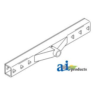 1865911M92 - Front Axle Assembly w/ Pivot Bushing