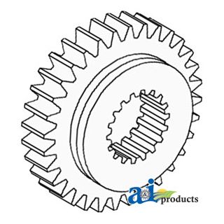 1868010M1 - Pinion Gear, Transmission, 4th