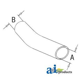 1869514M1 - Radiator Hose, Upper