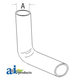 186968M1 - Radiator Hose, Lower