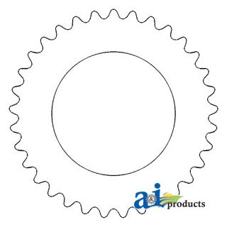 1870860M1 - Plate, Steel PTO Disc