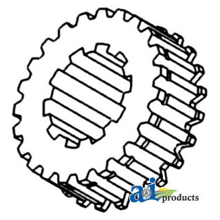 1872271M1 - Gear Hub, Ground Speed PTO