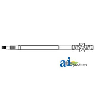 1890727M91 - Shaft & Nut, Steering