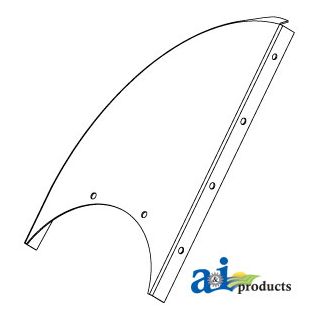 189456A1 - Plate, Grain Elevator Head, Inclined, LH Front