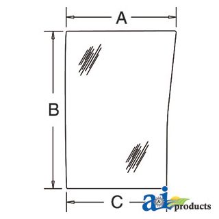 190029A5 - Glass, Front, Lower (RH)