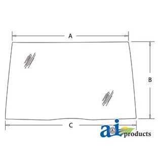 190032A5 - Glass, Windshield, Front