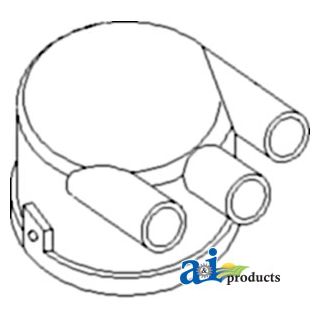 1913739 - Cap, Distributor (Horizontal)