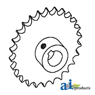 192139C2 - Sprocket, Grain & Tailings Elevator Drive