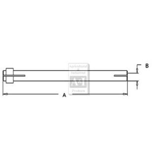 192862M1 - Tie Rod Tube