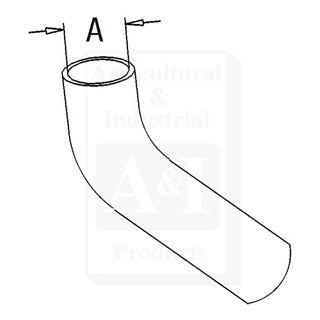 194299M1 - Radiator Hose, Top