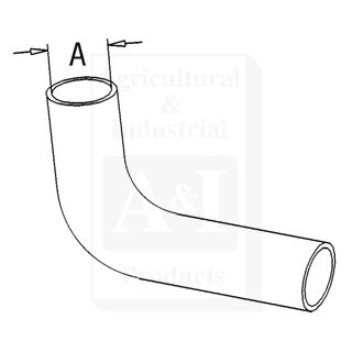 194734M1 - Radiator Hose, Top