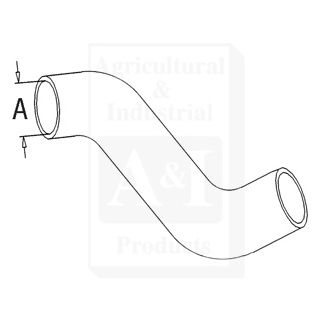 194735M2 - Radiator Hose, Bottom
