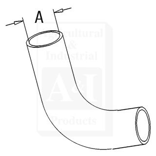 194738M1 - Radiator Hose, Top