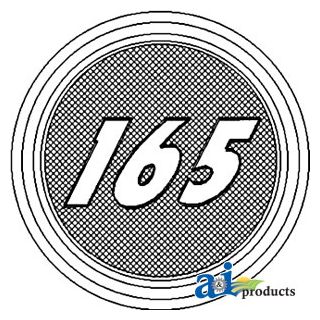 194845M2 - Hood Medallion (Side)