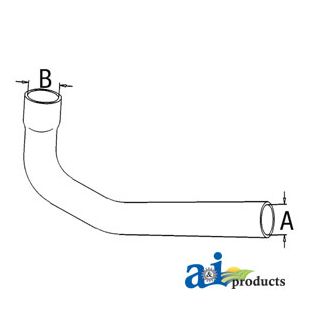 1962545C1 - Radiator Hose, Upper