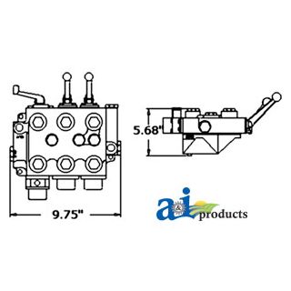 19833A92 - Hydraulic Valve & Manifold