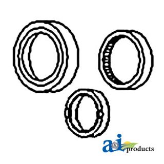 1K126 - Seal, Front Crankshaft