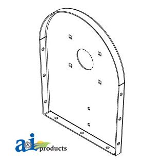 223237A1 - Side Plate, Outer; Grain Elevator, w/ AFS