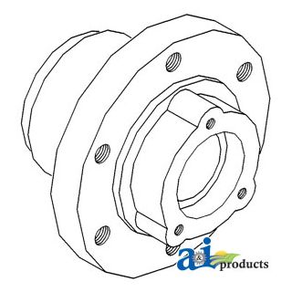 223311 - Hub, Front Wheel (6 Bolt)
