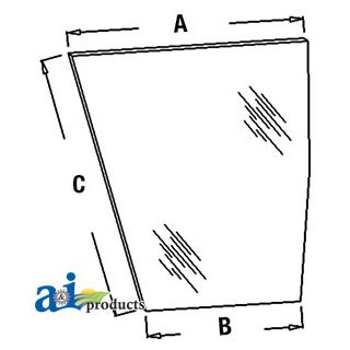 248716A1 - Glass, Windshield, Lower (LH)